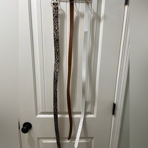 Women’s belts size S/M